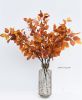 3pcs Artificial Eucalyptus Stems Fall Decorations with Fall Eucalyptus Leaves Autumn Decorations for Office and Home Artificial Plants for Floral Arra