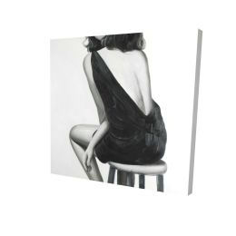 Pretty woman - 12x12 Print on canvas