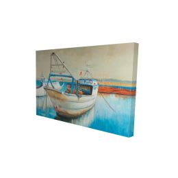 Fishing boat - 12x18 Print on canvas