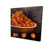 Bowl of cherry tomatoes - 12x12 Print on canvas