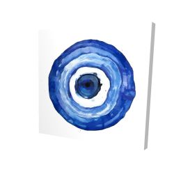 Erbulus blue evil eye - 08x08 Print on canvas