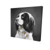 English springer spaniel dog - 08x08 Print on canvas