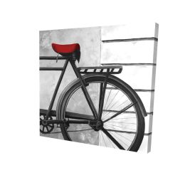 Rear bicycle - 32x32 Print on canvas