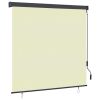 vidaXL Outdoor Roller Blind 66.9"x98.4" Cream