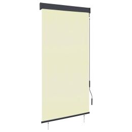 vidaXL Outdoor Roller Blind 31.5"x98.4" Cream