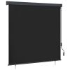 vidaXL Outdoor Roller Blind 63"x98.4" Anthracite