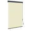 vidaXL Outdoor Roller Blind 47.2"x98.4" Cream