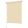 vidaXL Outdoor Roller Blind 39.4"x90.6" Cream