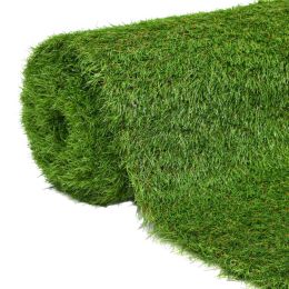 vidaXL Artificial Grass 3.3'x32.8'/1.6" Green