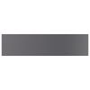 vidaXL Bookshelf Boards 8 pcs High Gloss Gray 15.7"x3.9"x0.6" Engineered Wood