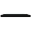 vidaXL Bookshelf Boards 8 pcs Black 23.6"x3.9"x0.6" Engineered Wood