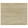 vidaXL Bookshelf Boards 4 pcs Sonoma Oak 23.6"x19.7"x0.6" Engineered Wood