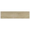 vidaXL Bookshelf Boards 8 pcs Sonoma Oak 15.7"x3.9"x0.6" Engineered Wood