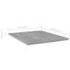 vidaXL Bookshelf Boards 8 pcs Concrete Gray 15.7"x19.7"x0.6" Engineered Wood