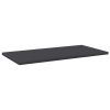 vidaXL Bookshelf Boards 8 pcs Gray 23.6"x11.8"x0.6" Engineered Wood