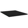 vidaXL Bookshelf Boards 4 pcs Black 15.7"x19.7"x0.6" Engineered Wood