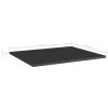 vidaXL Bookshelf Boards 4 pcs High Gloss Black 23.6"x19.7"x0.6" Engineered Wood