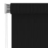 vidaXL Outdoor Roller Blind 70.9"x90.6" Black