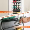 10 Tier Over The Door Shoe Rack Organizer Holder Hanging Storage Shelf for Closet Pantry Space Saver