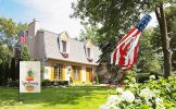 2 pcs American US Flag Windsock (39.4''); 4th Of July Outdoor Embroidered Stars Stripes; USA Patriotic Decorations; Outdoor Garden Yard Decor; Memoria