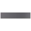 vidaXL Bookshelf Boards 4 pcs High Gloss Gray 39.4"x7.9"x0.6" Engineered Wood