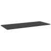 vidaXL Bookshelf Boards 4 pcs Gray 39.4"x15.7"x0.6" Engineered Wood