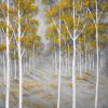 Birch forest - 08x08 Print on canvas