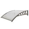 40"x 40" Outdoor Front Door Window Awning Patio Canopy Rain Cover UV Protected Eaves RT