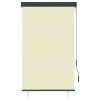 vidaXL Outdoor Roller Blind 39.4"x98.4" Cream