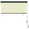 vidaXL Outdoor Roller Blind 55.1"x98.4" Cream