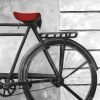 Rear bicycle - 32x32 Print on canvas