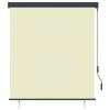 vidaXL Outdoor Roller Blind 55.1"x98.4" Cream