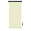 vidaXL Outdoor Roller Blind 31.5"x98.4" Cream