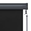 vidaXL Outdoor Roller Blind 39.4"x98.4" Anthracite