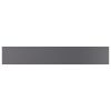 vidaXL Bookshelf Boards 8 pcs High Gloss Gray 23.6"x3.9"x0.6" Engineered Wood