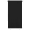 vidaXL Outdoor Roller Blind 47.2"x90.6" Black