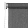 vidaXL Outdoor Roller Blind 55.1"x55.1" Anthracite