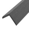 vidaXL 5 pcs Decking Angle Trims WPC 66.9" Gray