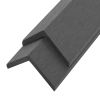 vidaXL 5 pcs Decking Angle Trims WPC 66.9" Gray