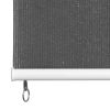 vidaXL Outdoor Roller Blind 55.1"x55.1" Anthracite