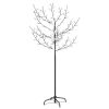 vidaXL Christmas Tree 120 LEDs Blue Light Cherry Blossom 5 ft