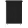 vidaXL Outdoor Roller Blind 39.4"x55.1" Black