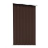 vidaXL Garden Log Storage Shed Galvanized Steel 64.2"x32.7"x60.6" Brown