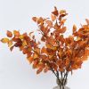 3pcs Artificial Eucalyptus Stems Fall Decorations with Fall Eucalyptus Leaves Autumn Decorations for Office and Home Artificial Plants for Floral Arra