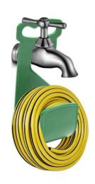 Hose Holder Rust-Free Hose Hook Garden Hose Hook Hose Hanger (Color: green)