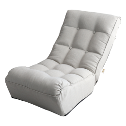 Single sofa reclining chair Japanese chair lazy sofa tatami balcony reclining chair leisure sofa adjustable chair (SKU: W24417861)