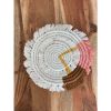 MacramâˆšÂ© Drink Coasters;  (7inch)