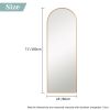 Modern Arch-top Full Length Mirror